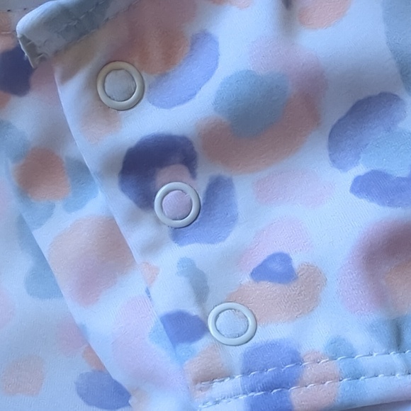 🍋✨ NWT rockets of awesome leopard one piece swimsuit size 6-12mo - Picture 7 of 7